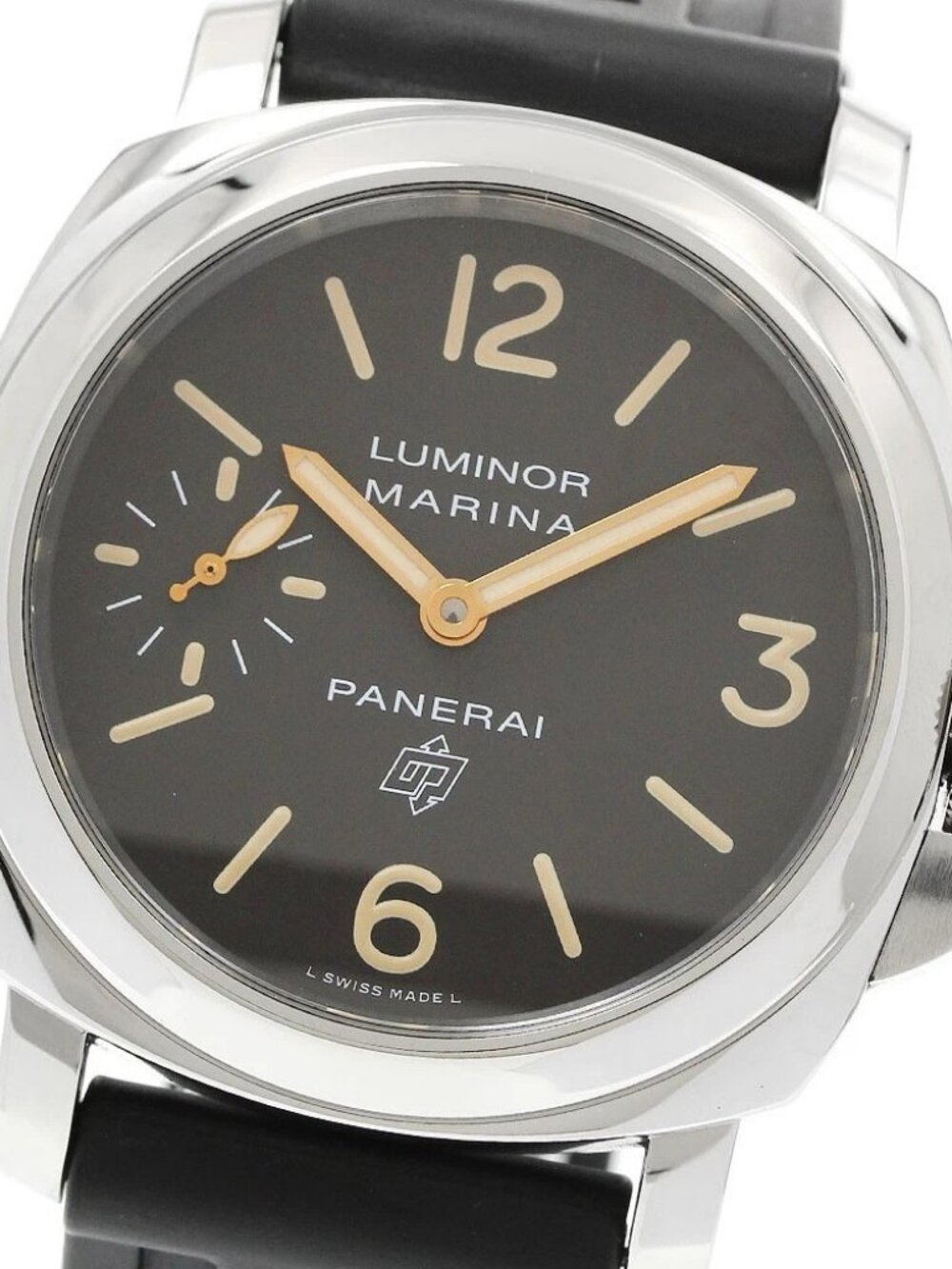 PANERAI Luminor Marina Logo Acciaio PAM00632 Hand Winding Men's Watch_956119